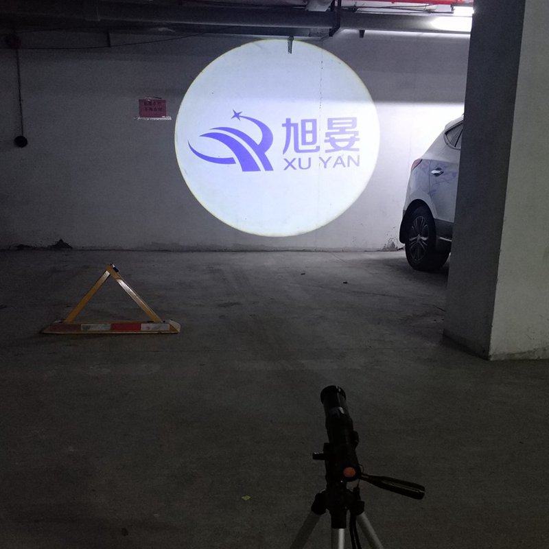 手持式移动广告logo投影灯手电筒可充电文字照片投射图案灯定制