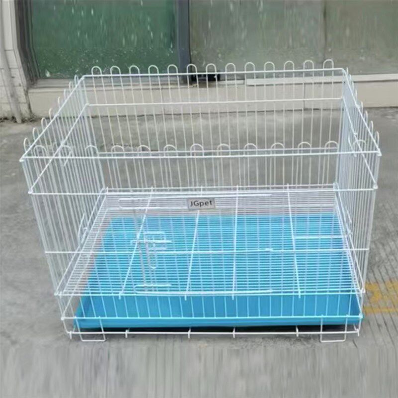 室外不锈钢狗狗跑笼猫狗展示笼室内折叠式不锈钢围栏护栏四片装