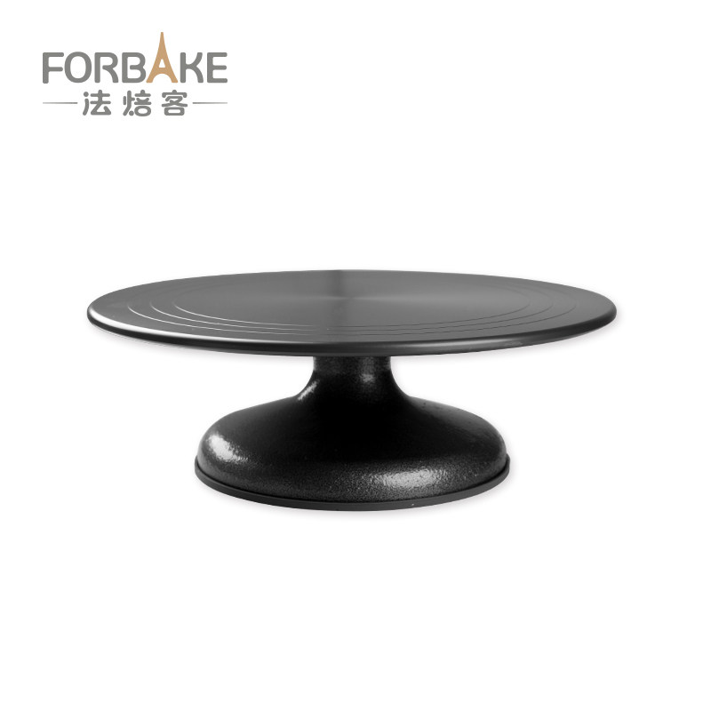 法焙客裱花台铝合金转台带防滑圈蛋糕转盘裱花旋转台烘焙工具套装