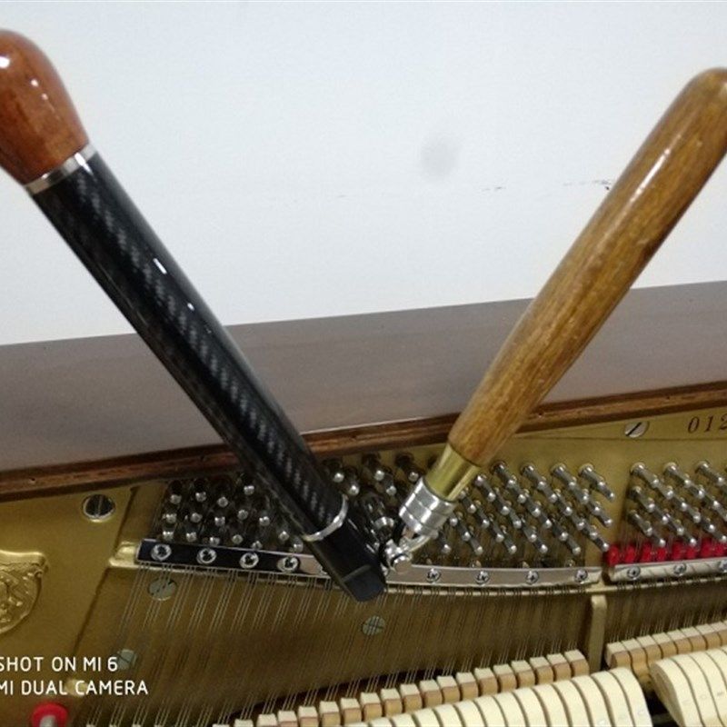 钢琴锁定型双用调音调律扳手碳纤手柄