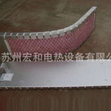 工装式铁壳加热器LCD发热板带履带式热处理注塑机电热圈发热板