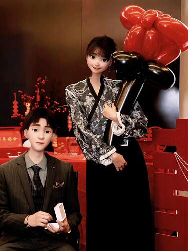 超大儿童气球玫瑰花生日DIY春天季场景求婚装饰花束成人拍照道具