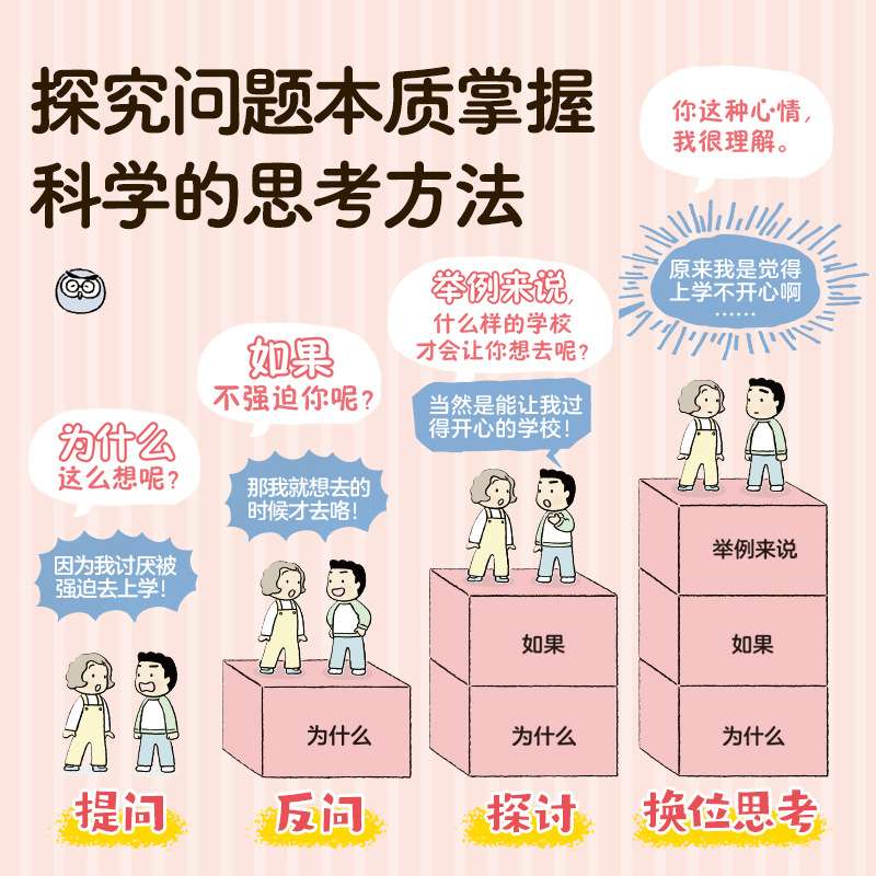 乐乐趣漫画我为什么要上学儿童4-6-8岁小学生一二年级十万个为什