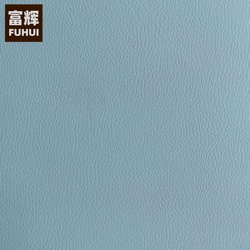 轻奢蓝色皮革纹理装饰膜展柜家具翻新贴纸自粘墙纸壁纸皮纹贴饰