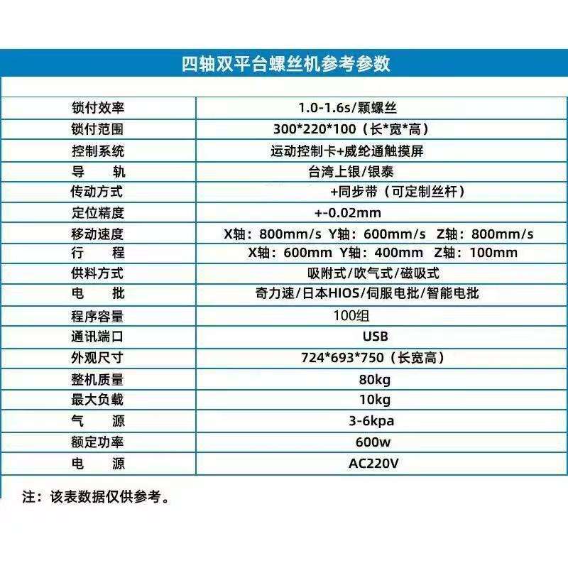 全自动锁螺丝机吹气式伺服电批自动打螺丝厂家检测螺纹机深圳厂家