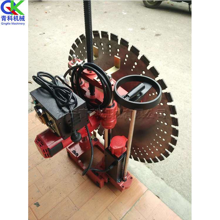 楼房破拆钢筋混凝土墙切割机 墙体开门洞切墙工具 800手动切墙机