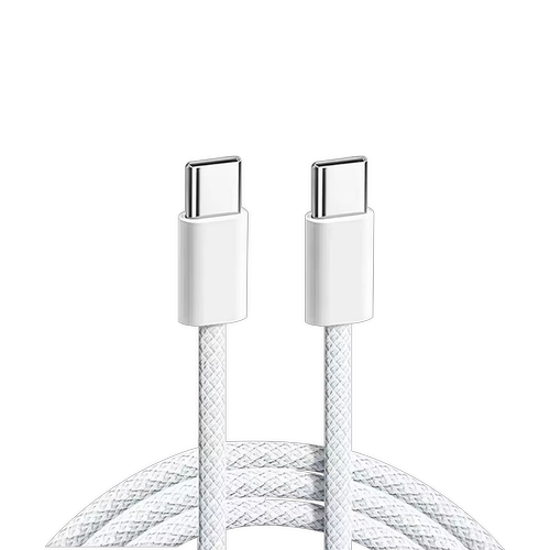 RICHIC快充编织数据线1.2M适用苹果16 17ProMax数据线iPhone17快充iPad充电线手机双TypeC口平板65W收纳耳机