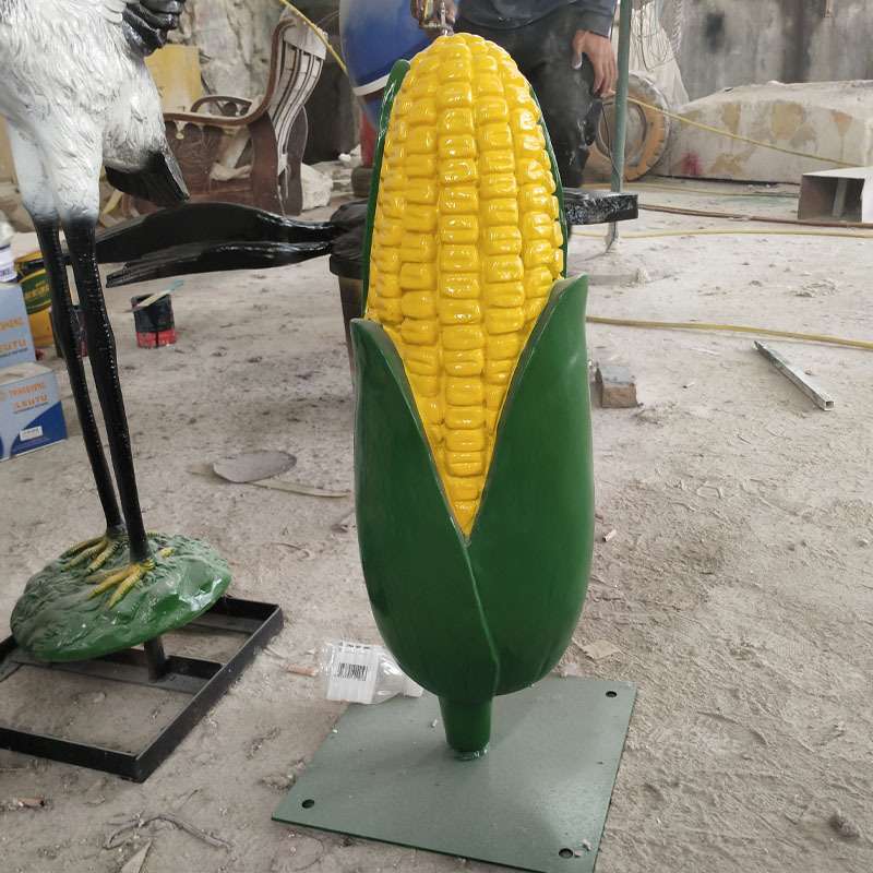 玻璃钢仿真景观雕塑玉米水果蔬菜户外园林农产品模型仿真雕塑玉米
