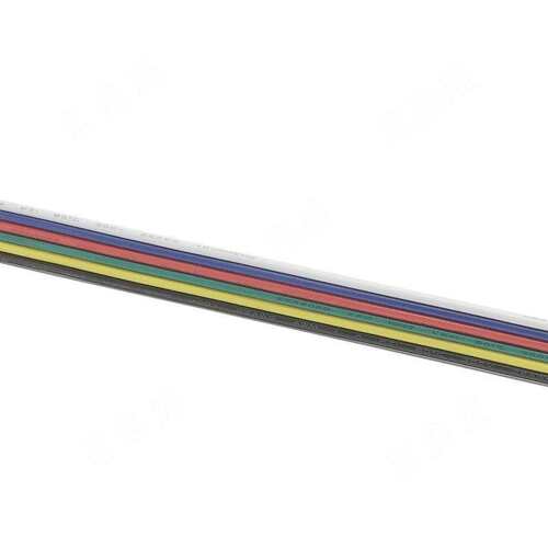 RGBWW连接线 22AWG 6pin并线 6pin灯具灯带延长线 1007彩排线