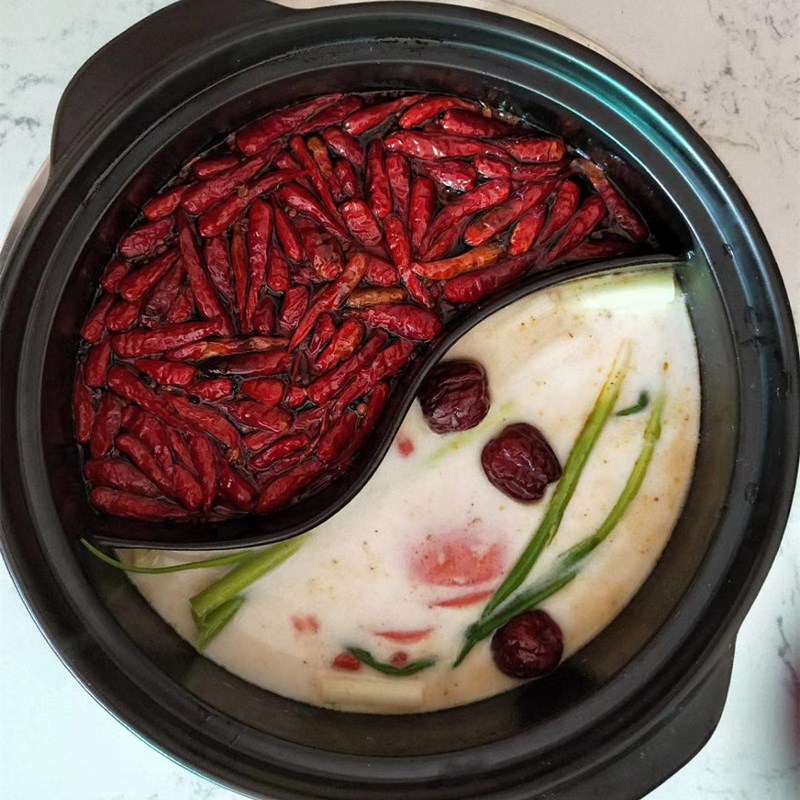 景德嘉宝陶瓷砂锅养生鸳鸯火锅煲串串锅电磁炉电陶炉明火通用包邮