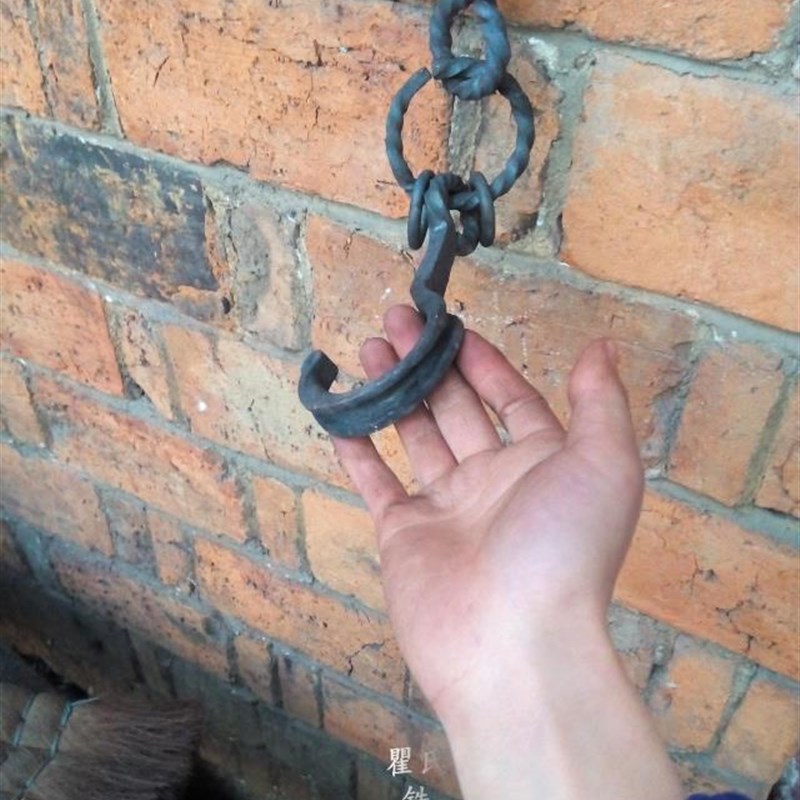 瞿氏铁匠铺茶艺师铁制自在钩铁壶铜壶挂钩中式茶道工具零配件置架