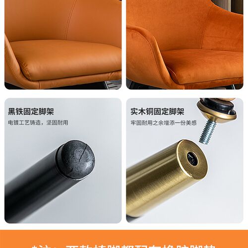 轻奢阳台卧室沙发椅家用客厅休闲椅子一桌两椅组合奶茶店桌椅子款