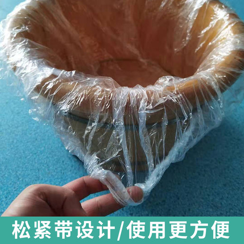 一次性足浴袋加大加厚旅行家用木桶洗脚盆泡脚袋单个压缩独立包装