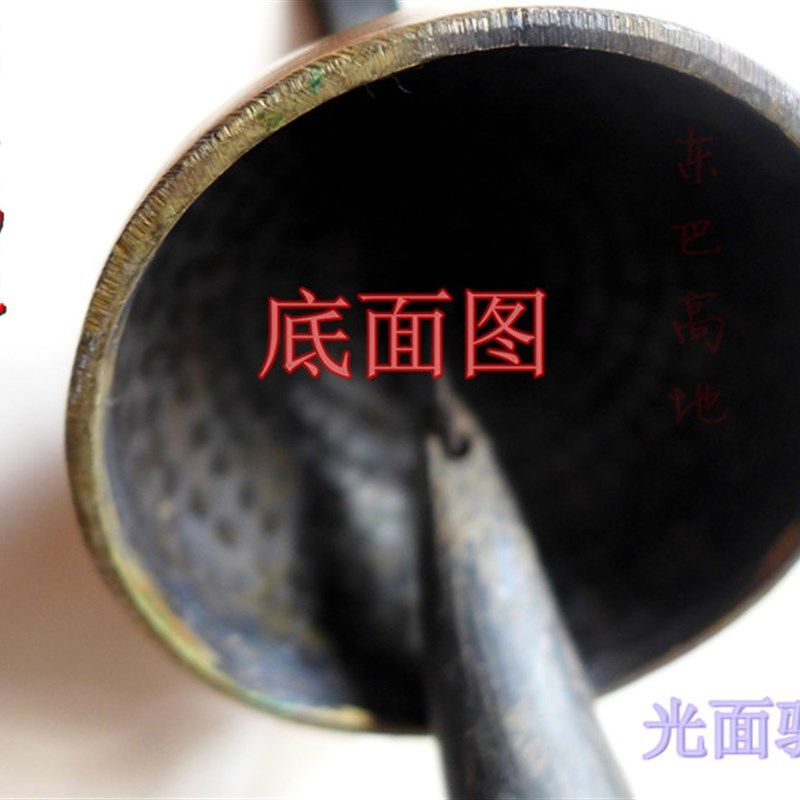 东巴高地丽江纯铜手工铃铛牛角驼铃风铃挂饰金属铃可定制做