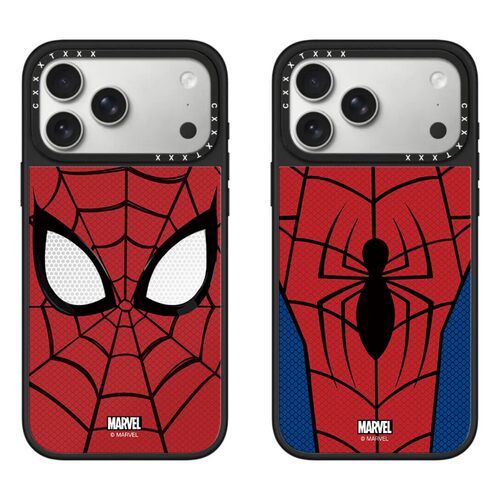 CASETiFiY联名漫威蜘蛛侠毒液苹果17air适用iPhone17Promax手机壳16pro动漫Spiderman卡通15plus防摔14硬壳13