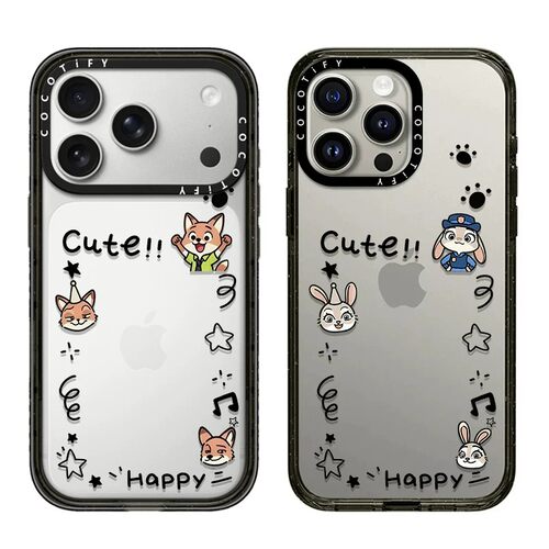 CASETiFiY联名疯狂动物城情侣相框小狐狸磁吸适用iPhone18promax苹果17promax手机壳16plus/15/14潮牌13/12
