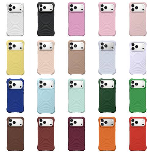 CASETiFiY联名水波漾纹磁吸适用苹果17air手机壳iPhone16proma纯色14Magsafe13pro防摔15plus华强北12保护套