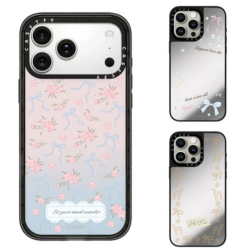 CASETiFiY联名春日蝴蝶森林早报适用iPhone18promax苹果17promax手机壳15pro明星同款16plus磁吸13保护套14女