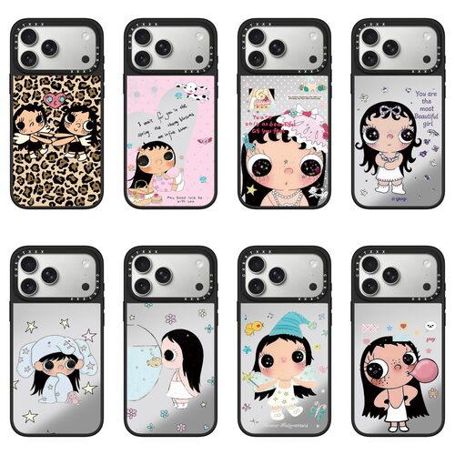 CASETiFiY联名yuy小玉女孩air苹果17Promax适用iPhone16Pro手机壳15plus治愈萌物14Pro卡通13/12防摔11硬壳