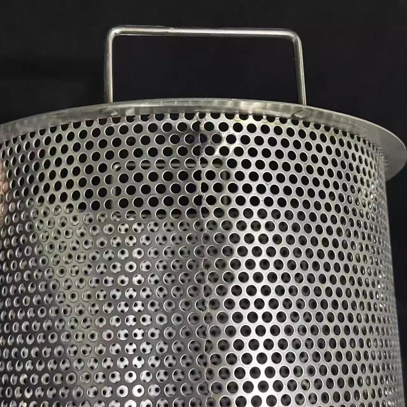 定做304不锈钢残羹剩饭干湿分离过滤网米饭厨房垃圾过滤桶圆柱形