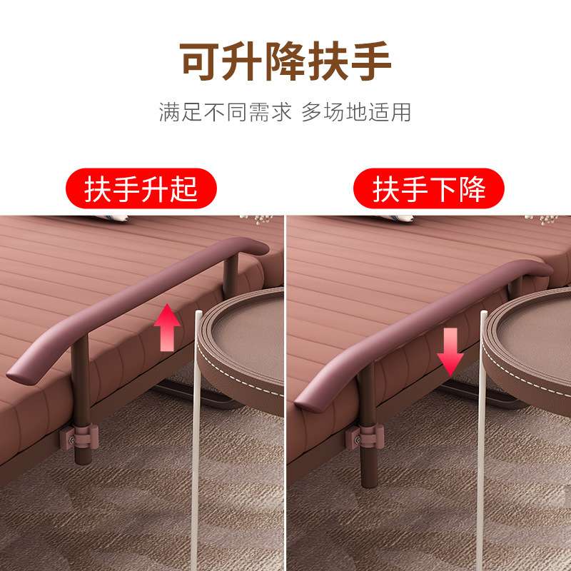 折叠床家用午休双人简易床办公室单人午睡躺椅便携陪护床神器