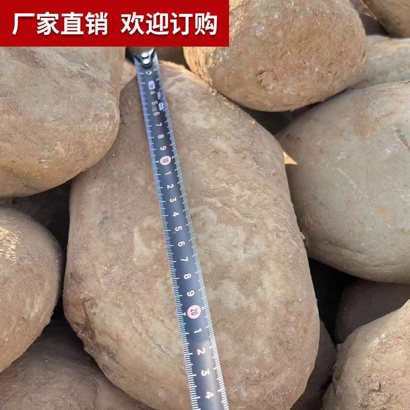 天然鹅卵石河滩石大块鹅卵石石头溪流河湜石头变压用庭院景观石