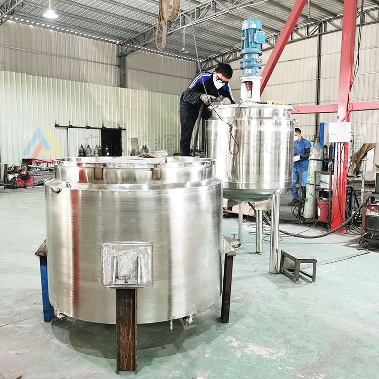 清洁剂搅拌机 化工混合设备 耐腐蚀不锈钢液体物料搅拌罐可做加热