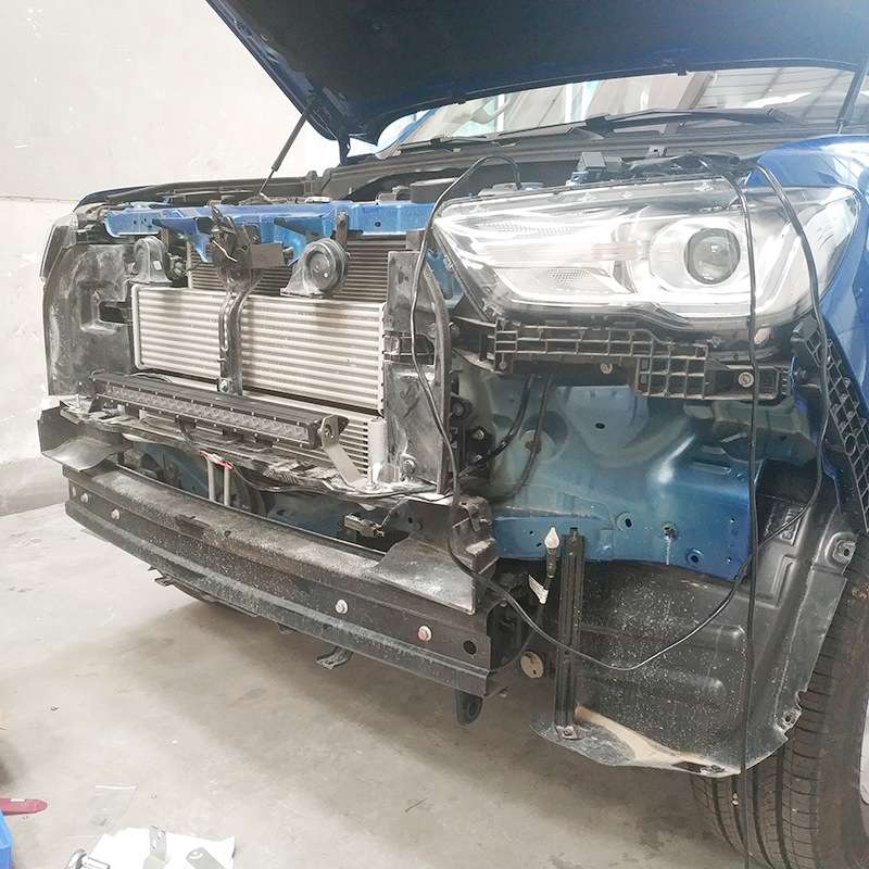 适用皮卡长城炮纳瓦拉隐藏式5D越野LED射灯无线遥控爆闪高亮射灯