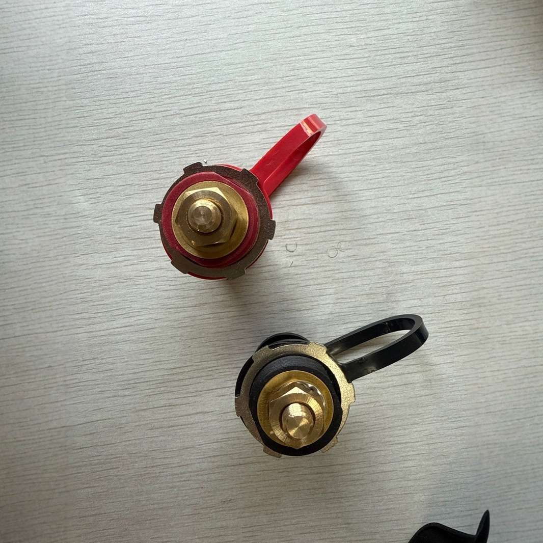 汽车通面板电池端子连接器 3/8"红黑接线柱 250A电池充电器柱