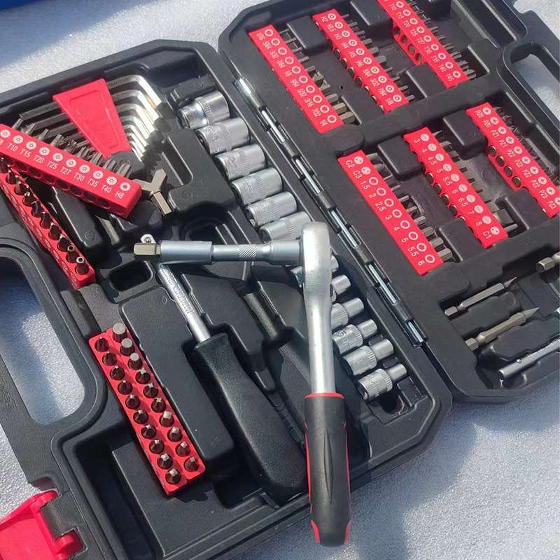 汽修工具套装修车工具批头套筒棘轮扳手套筒盒子多功能车载工具箱