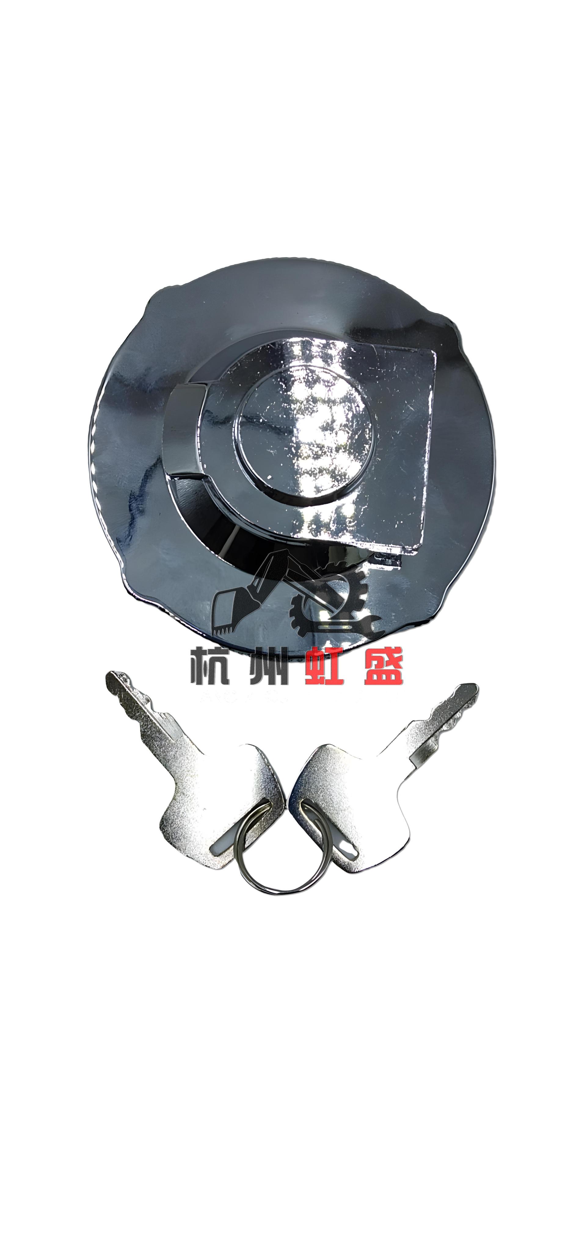 适用现代55/60/80-7油箱盖斗山大宇55/60/80-7柴油箱盖/锁图片