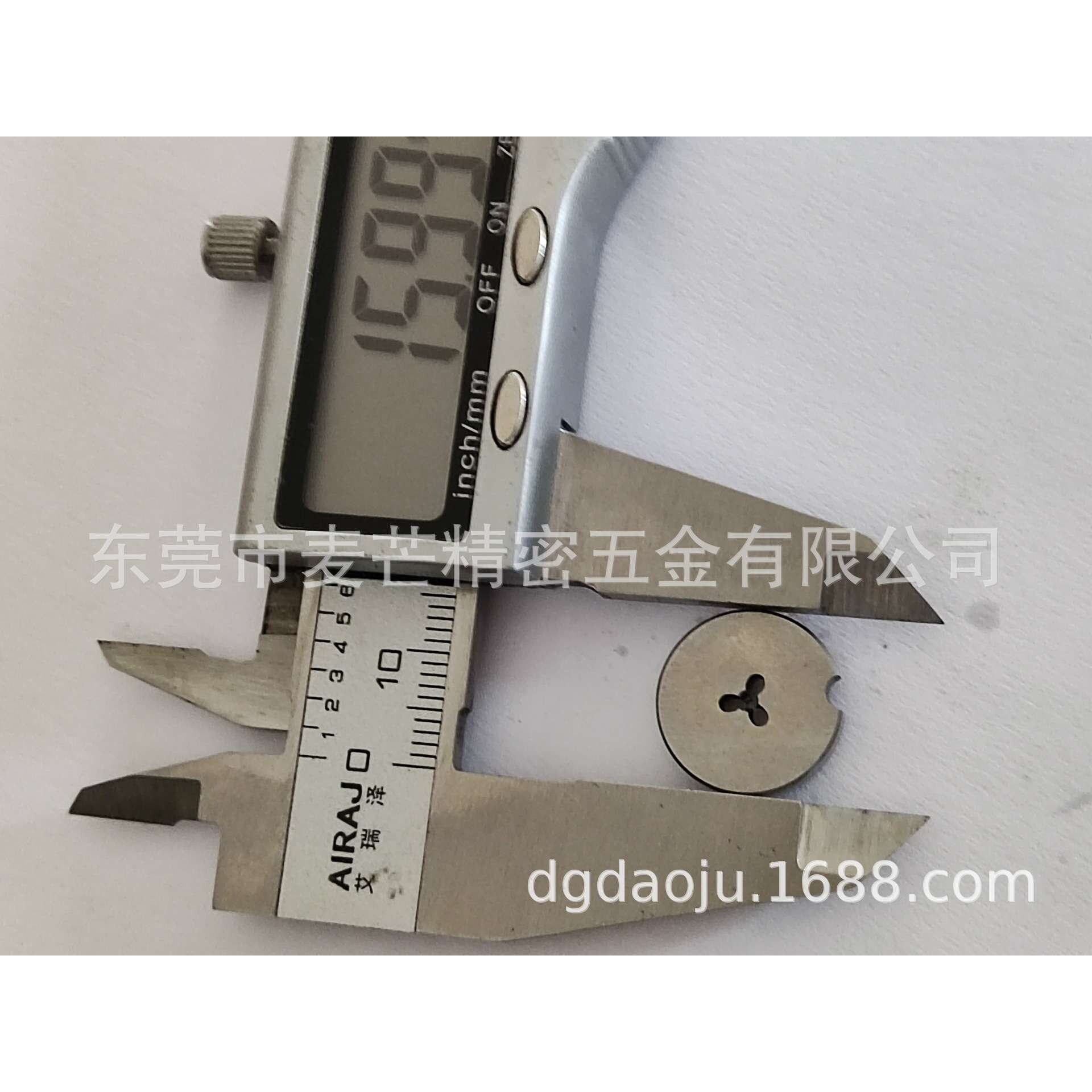 M0.8x0.2板牙-不锈钢表针用0.8x0.2板牙