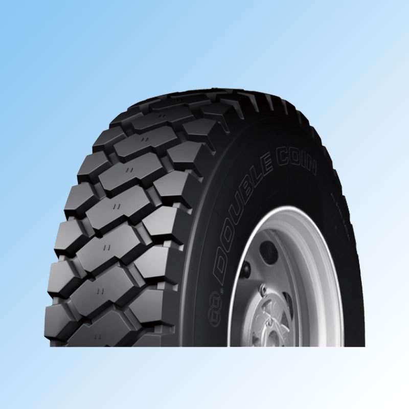 双钱11.00R20-18PRRLB800全钢子午线块花耐磨轮胎含内胎垫带轮胎