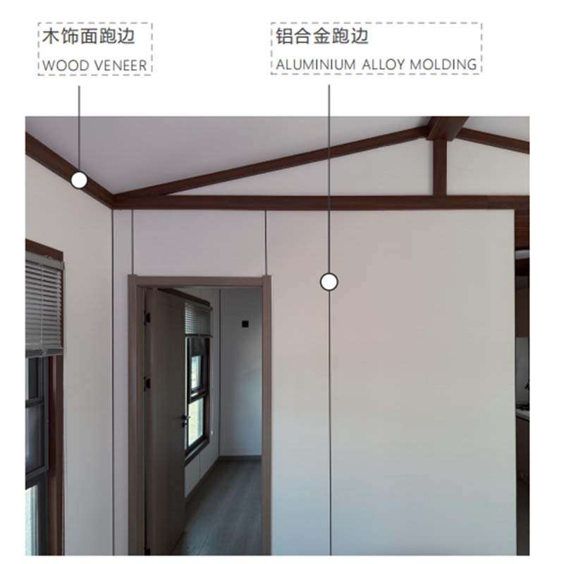 文旅热销奈吉瑞新款石墨烯一体板移动集成房临时办公室阳光房厂家