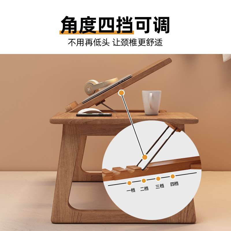 家用炕几飘窗桌实木小茶几阳台矮桌榻榻米小桌子书桌卧室床上桌子