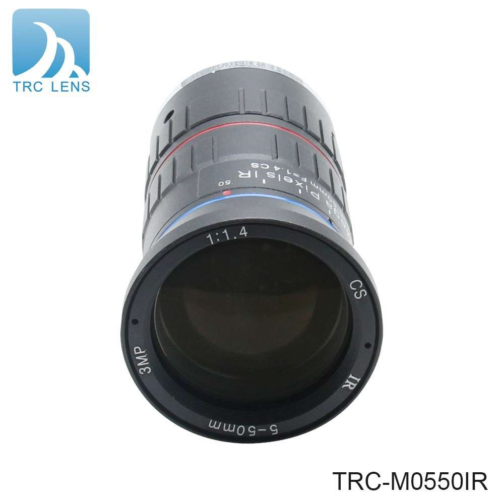 厂家 光学变焦镜头 5-50mm镜头 CS接口 1/2.7路况监控IPC定 制