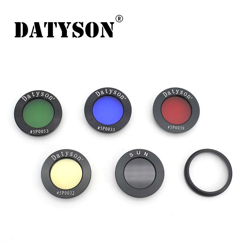 Datyson黑狗系列M28行星滤光镜月亮太阳滤光片配M30转接环和铝箱