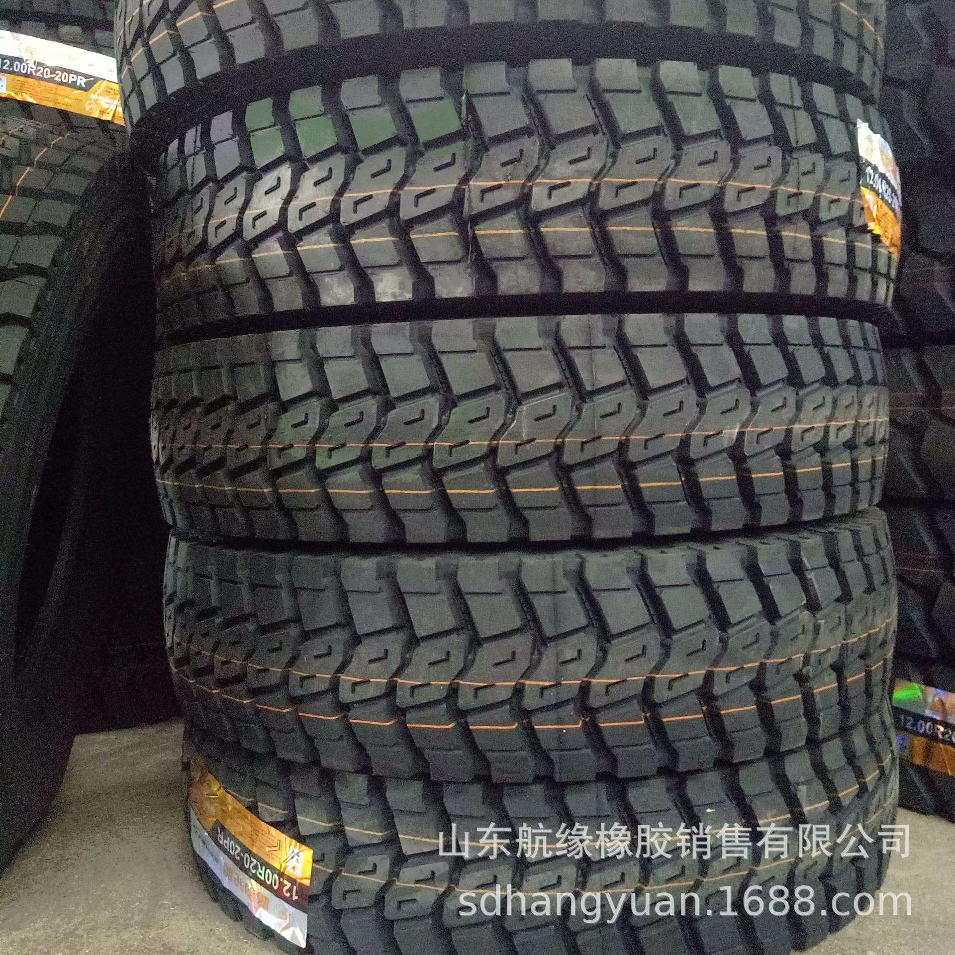 厂家直供1100R20 1200R20朝阳国友全钢子午线重载卡车客车轮胎