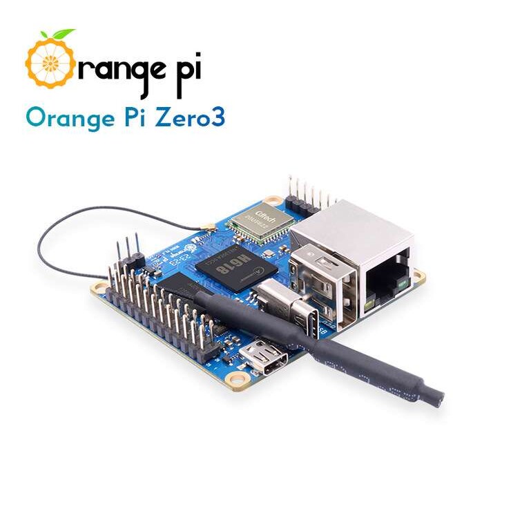 香橙派 OrangePi Zero3全志H618芯片 高性能四核Gortex-A53 CPU图片