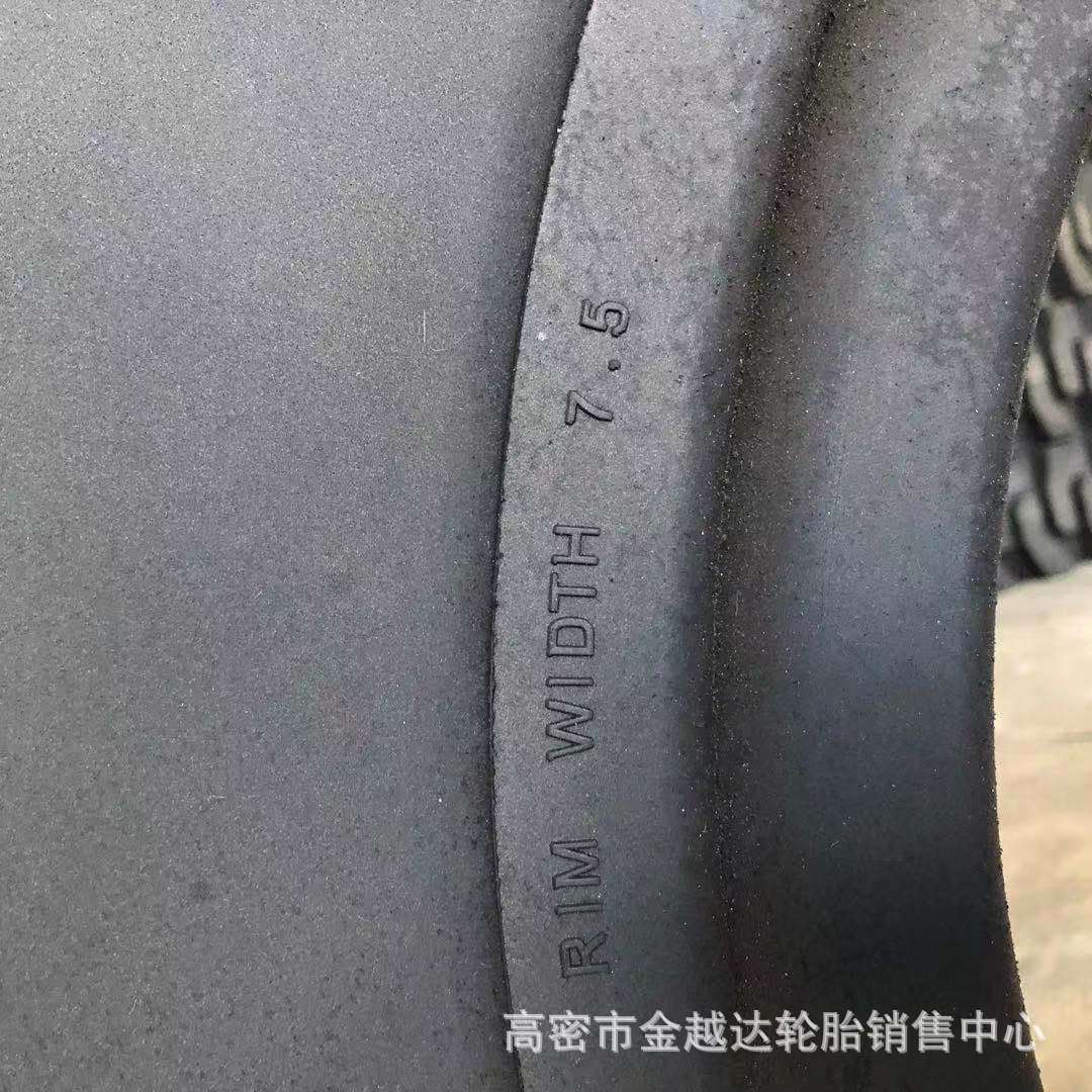 卡车实心轮胎10.00-20 11.00-20 12.00-20配钢圈打孔实心轮胎