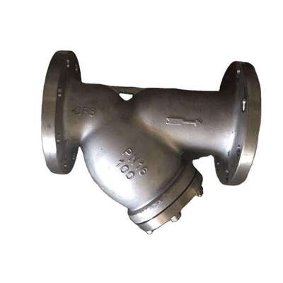 304不锈钢法兰y型过滤器GL41w-16p dn80 65 50 40 32 25 PN16