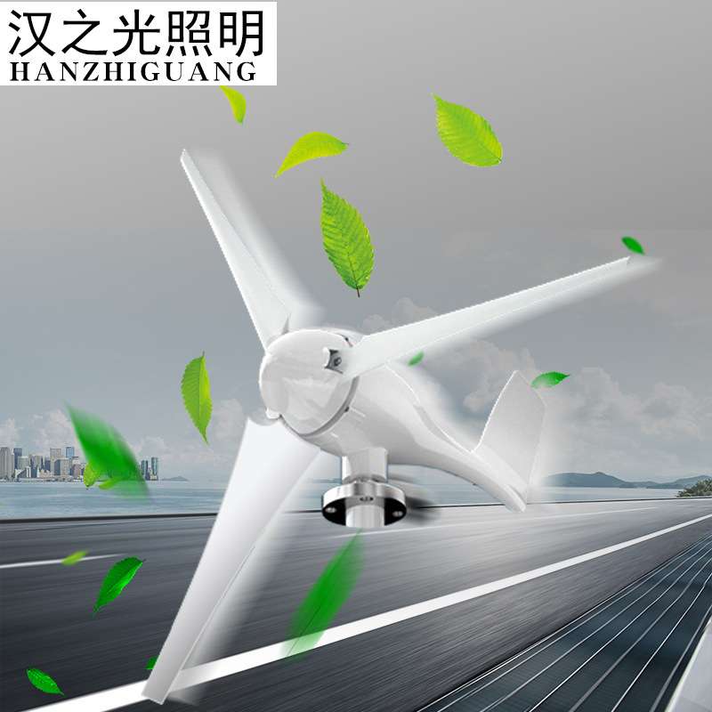 太阳能灯6米LED风力发电道路照明灯风能太阳能路灯超亮