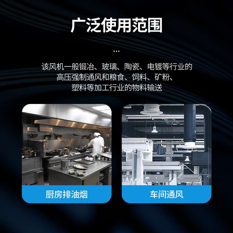 九洲普惠WF边墙防爆轴流风机换气排风扇防雨罩工业通风方形壁式
