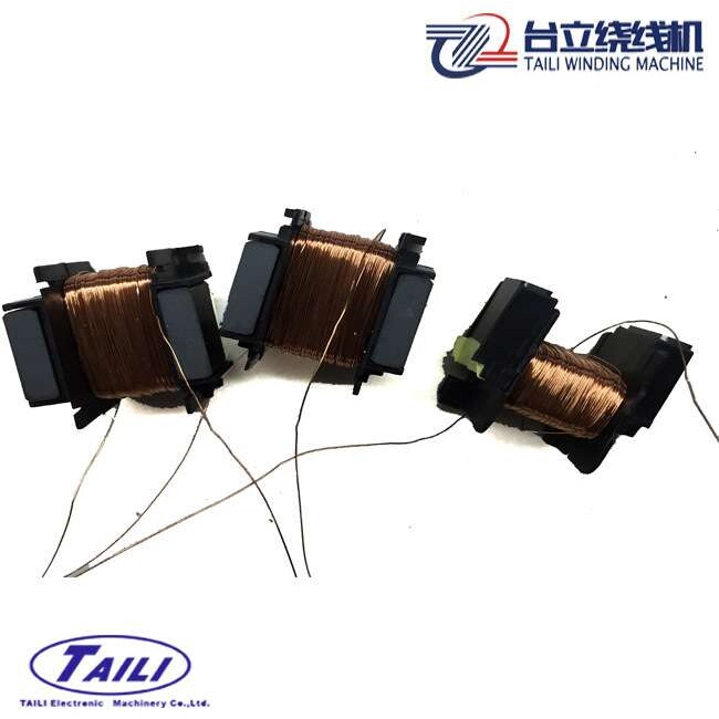 台立四轴微型振动电机线圈绕线机 开合/开口式互感器绕线机