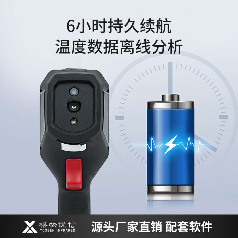 格物优信HA256手持式红外热像仪 工业场景巡检测温专用热成像厂家