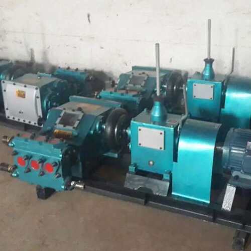 BW150灰浆注浆机 15KW电动卧式三缸往复单作用活塞式注浆加固泥浆