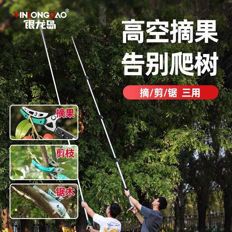 采摘枇杷神器水果荔枝杨梅神器伸缩杆工具高空修枝园艺花木高枝剪