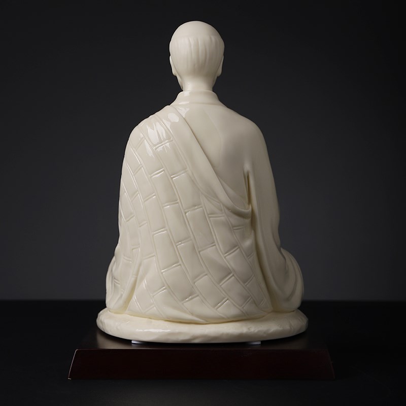 戴玉堂陶瓷弘一法师李叔同人物雕像历史名人雕塑家居饰品工艺摆件
