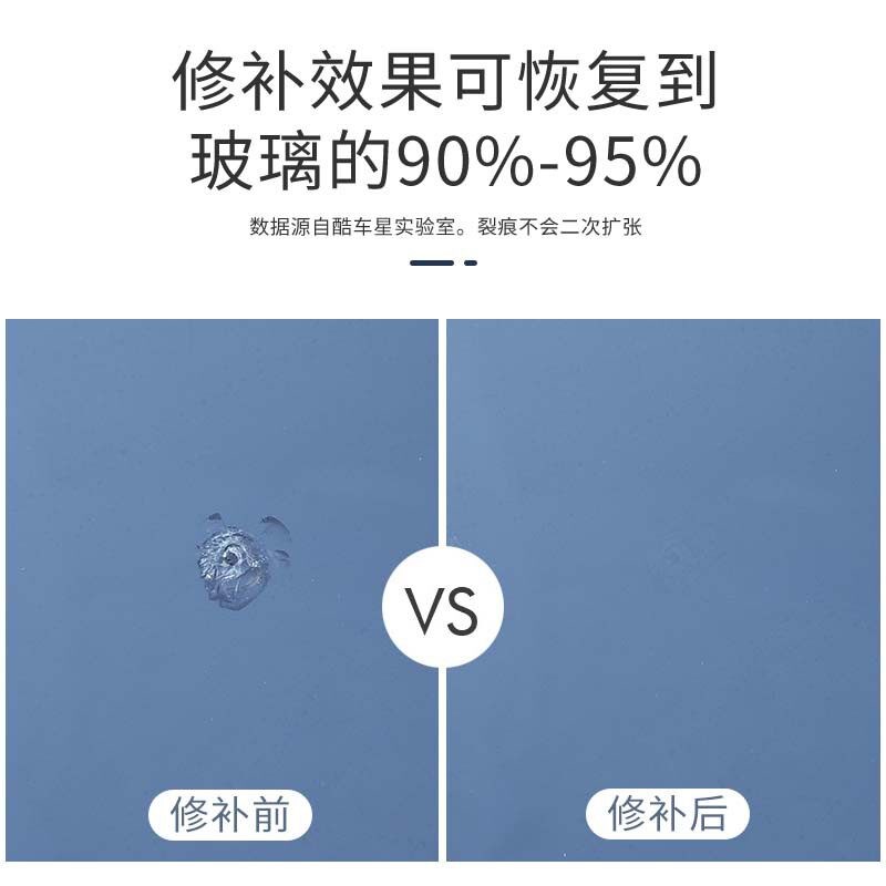 汽车玻璃裂纹修复液前挡风裂痕修补风挡划痕还原剂裂缝无痕胶水补