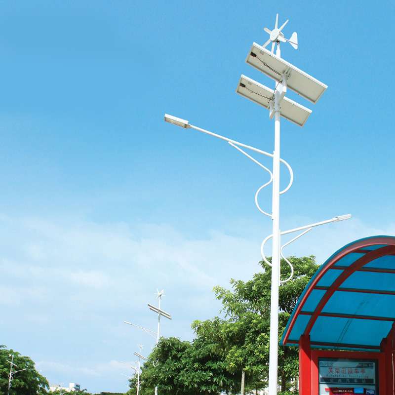 LED太阳能风能光能互补路灯光伏风力发电一体化市政工程厂家